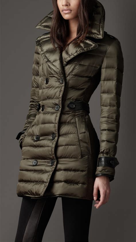 green peacoat burberry|burberry peacoat women.